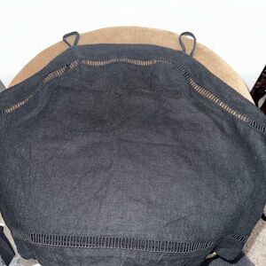 Abercrombie & Fitch Black Tank Top